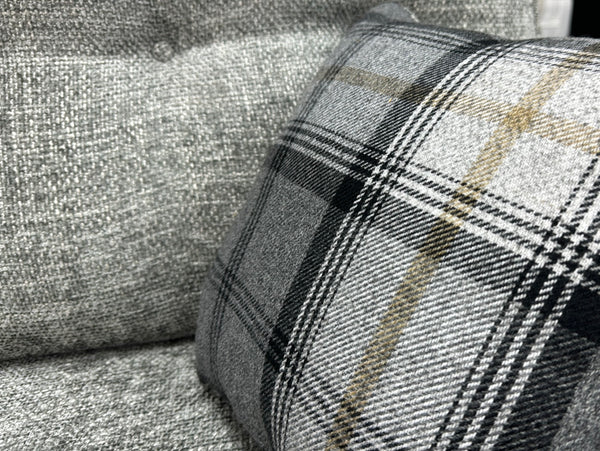 Ashlin Fabric Corner Sofa Grey