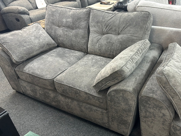 3+2 Moscow Fabric Sofa Grey