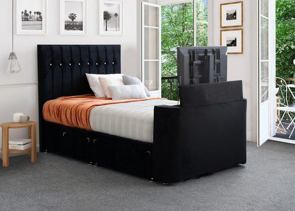 Vision Sparkle Hybrid TV Divan Bed