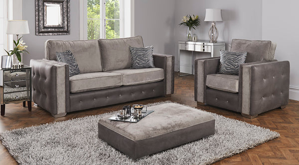 Modular Bespoke Glimmer Fabric Sofa