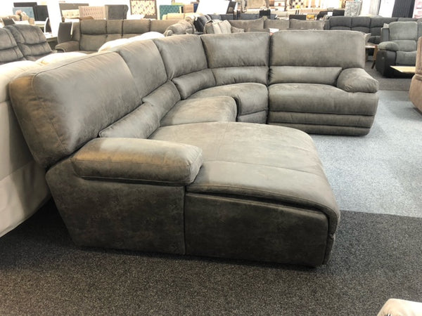 Couch corner in a furniture store