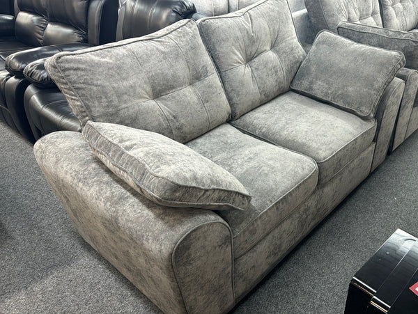 3+2 Moscow Fabric Sofa Grey