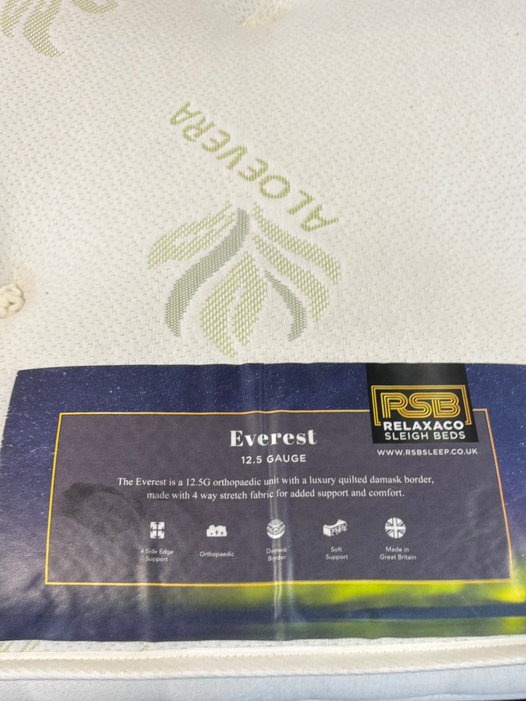 Everest Orthopaedic Mattress Double