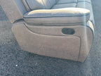 Lilly Grey 3+2 Sofa Fabric Recliner