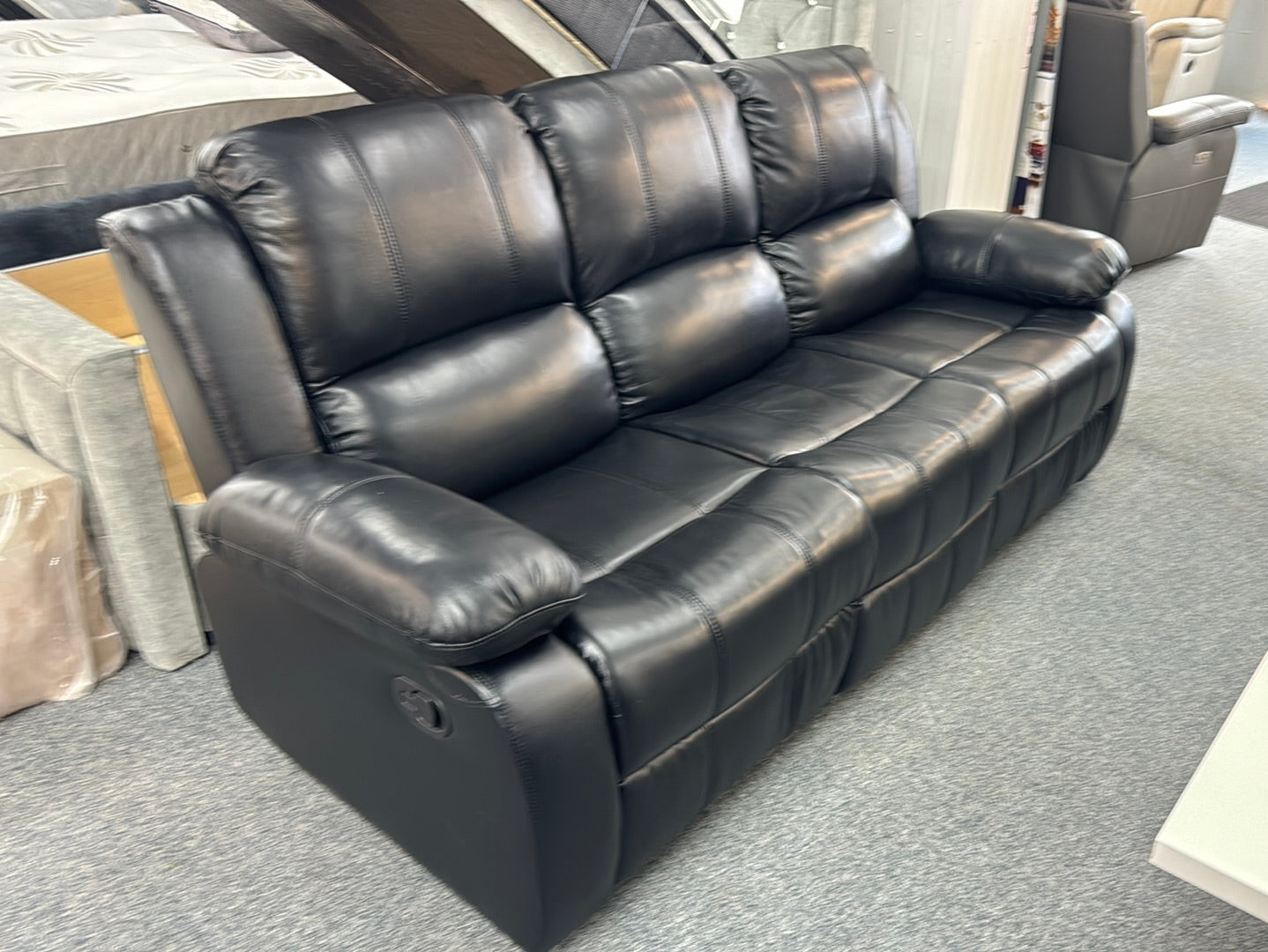 Valencia 3+2 Genuine Leather Recliner Sofa