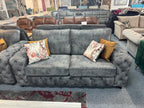 Great Gatsby 3+2 Grey Fabric Sofa