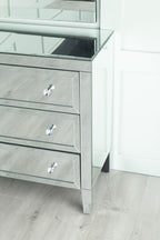 Vasari Mirrored 3 Drawer Small Chest