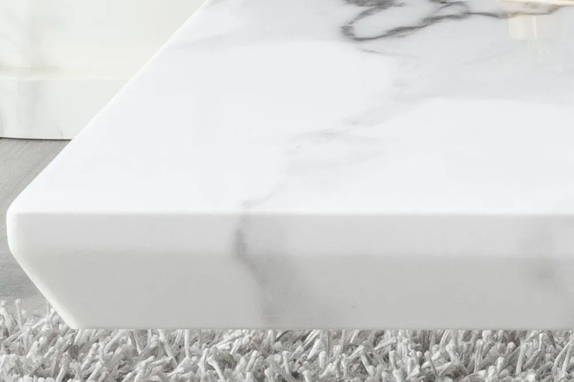 Athens White Marble Coffee Table