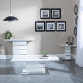 Brice White Gloss Coffee Table