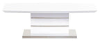 Brice White Gloss Coffee Table