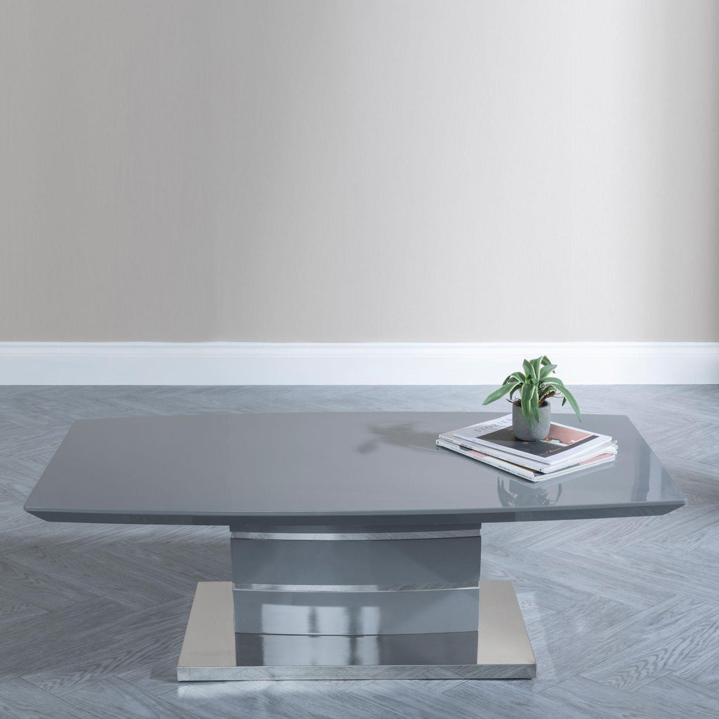 Brice Grey Gloss Coffee Table