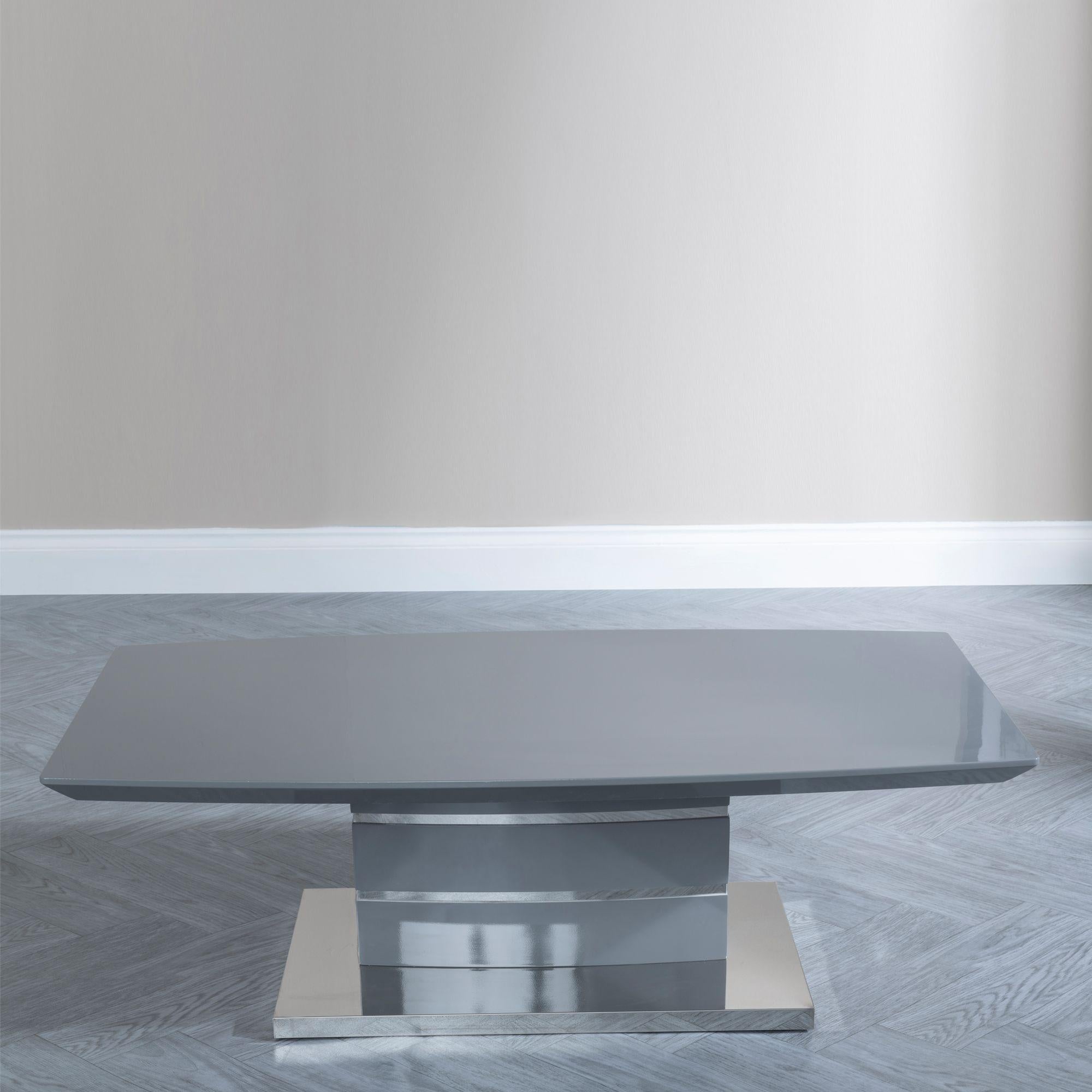 Brice Grey Gloss Coffee Table