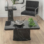 Nebula Black Marble Coffee Table