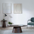 Whitby Walnut Oval Coffee Table