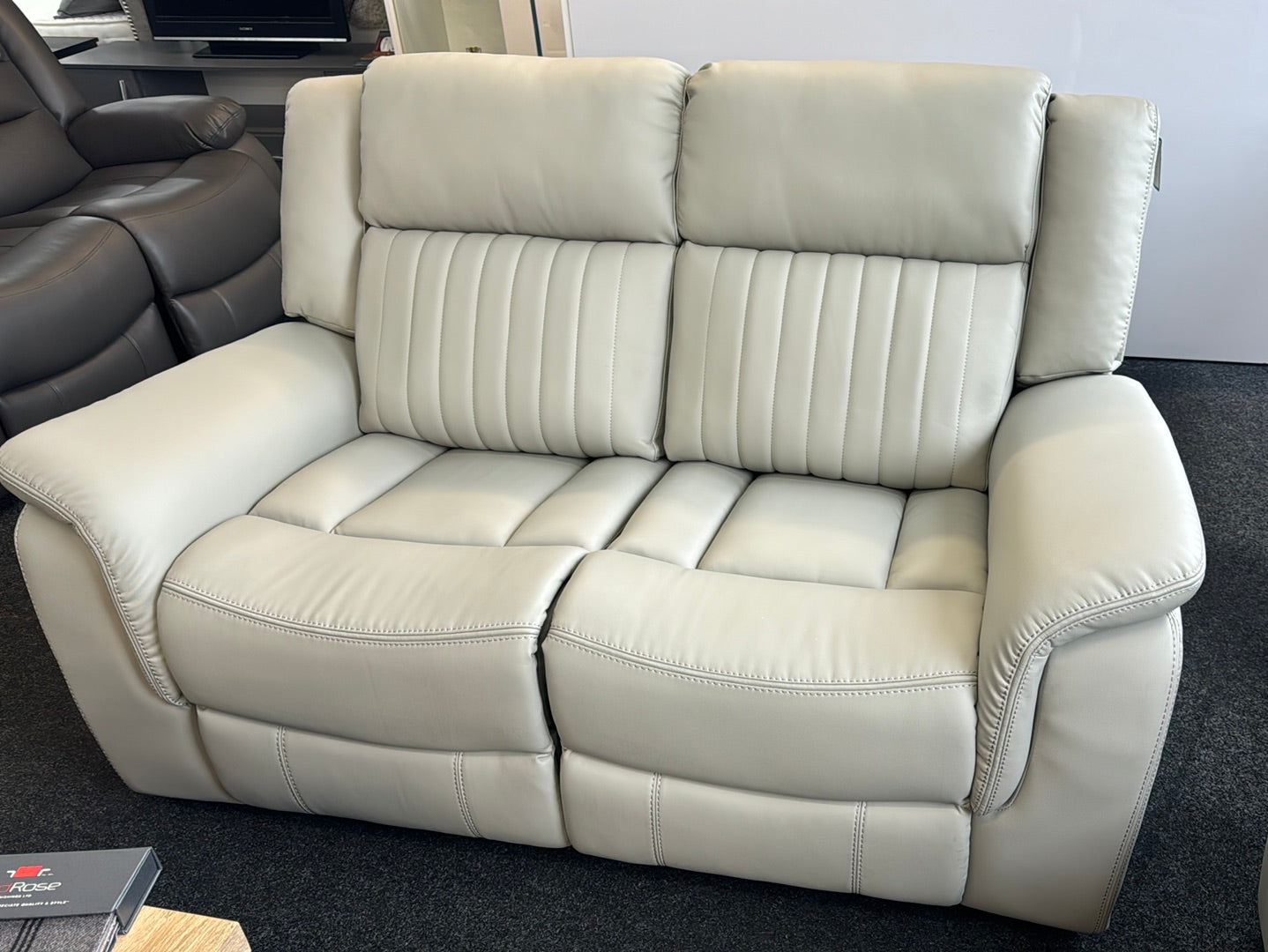 3+2 Emilia Leather Recliner Sofa