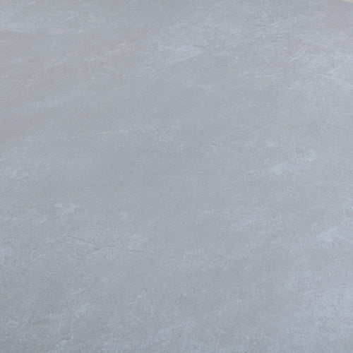 Avesta 130cm Grey Sintered Stone Round Dining Table with Black Star Base
