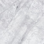 Merida Grey Marble and Chrome Dining Table - 150cm