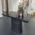 Nebula Black Marble Dining Table -200