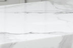 Omega White Marble Dining Table - 160