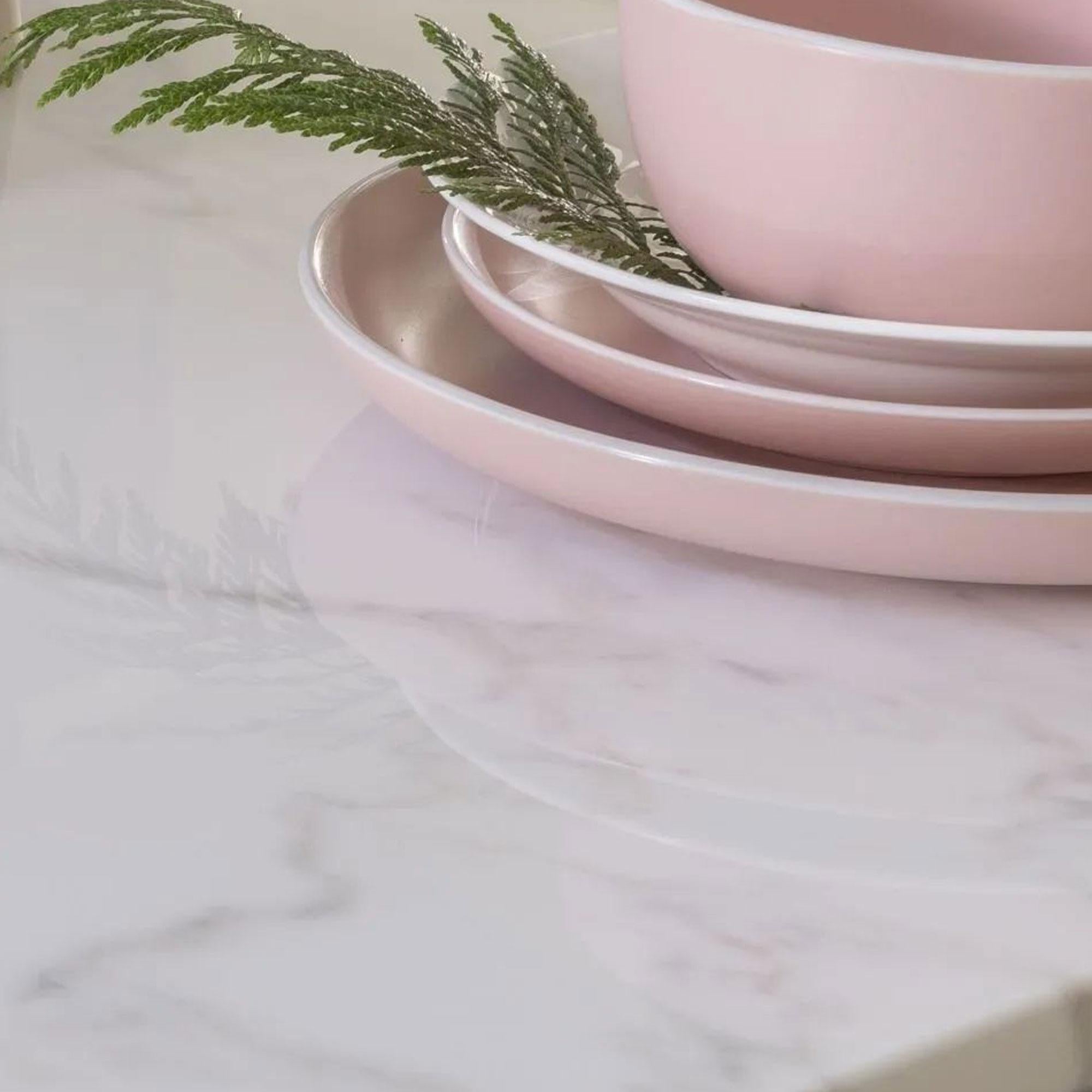 Rio White Marble Dining Table -160