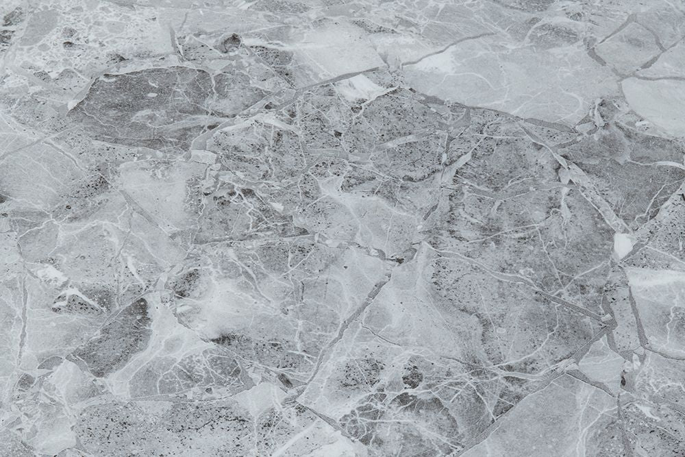 Welby Grey Marble and Chrome Dining Table - 180cm