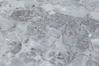 Welby Grey Marble and Chrome Dining Table - 180cm