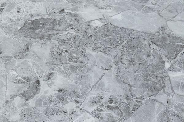 Welby Grey Marble and Chrome Dining Table - 200cm