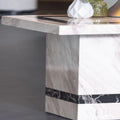 Arzano Cream Marble Side Table