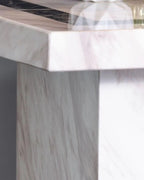 Arzano Cream Marble Side Table
