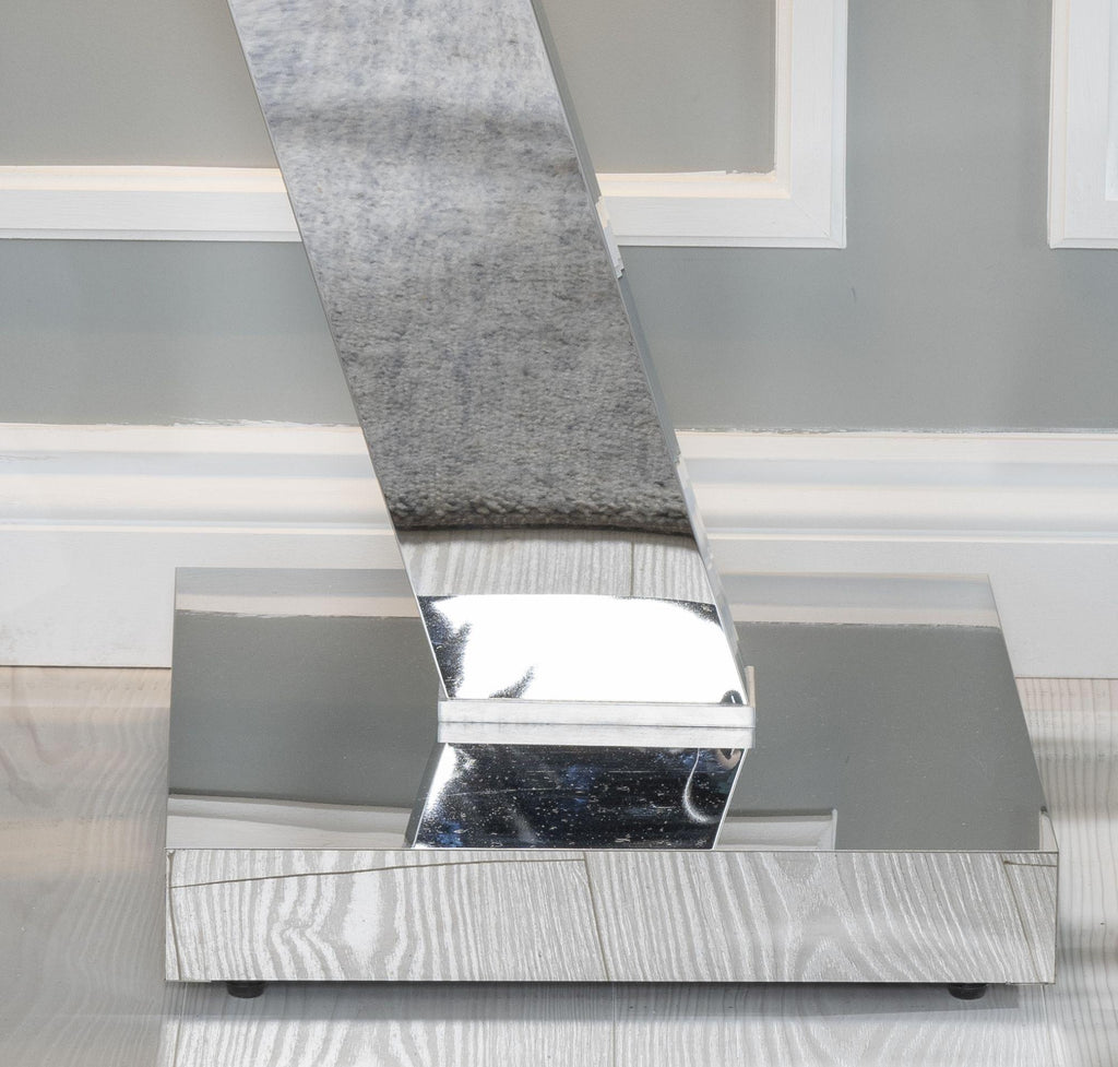 Enzo Glass Top Side Table