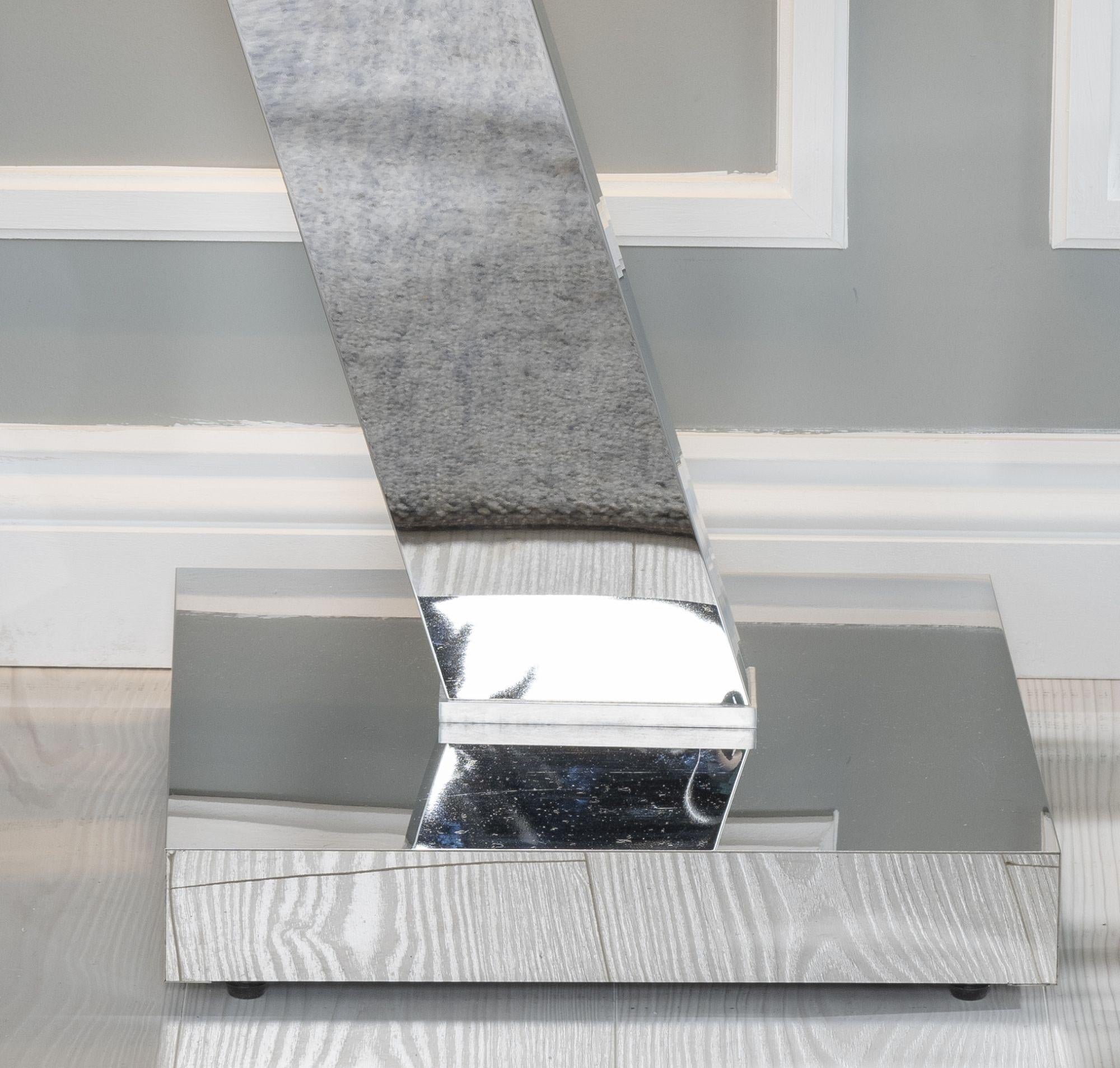 Enzo Glass Top Side Table