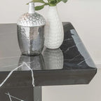 Nebula Black Marble Side Table