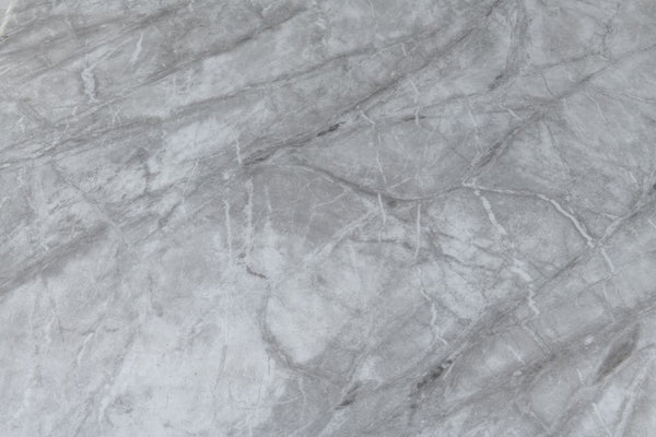 Welby Grey Marble and Chrome Side Table