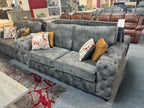 Great Gatsby 3+2 Grey Fabric Sofa