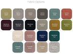 Anise Fabric bed