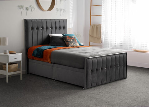 Opulence Sparkle – Fabric Bed by Sweet Dreams
