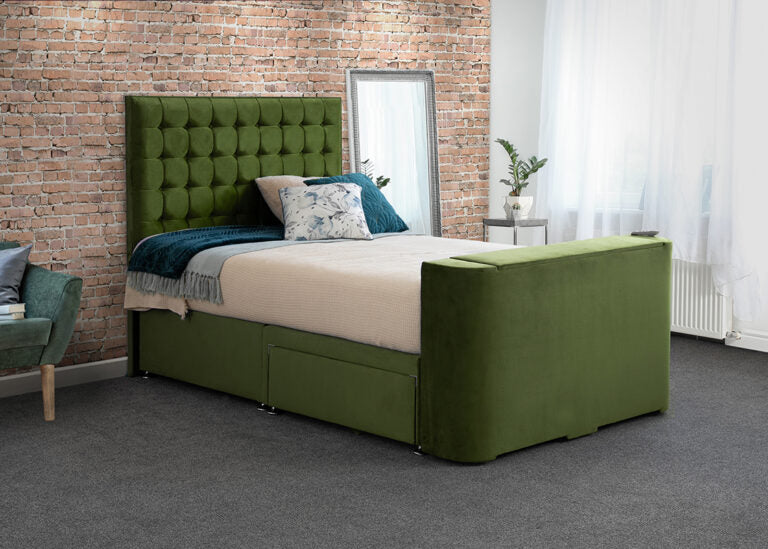 Vision Classic Hybrid TV Divan Bed