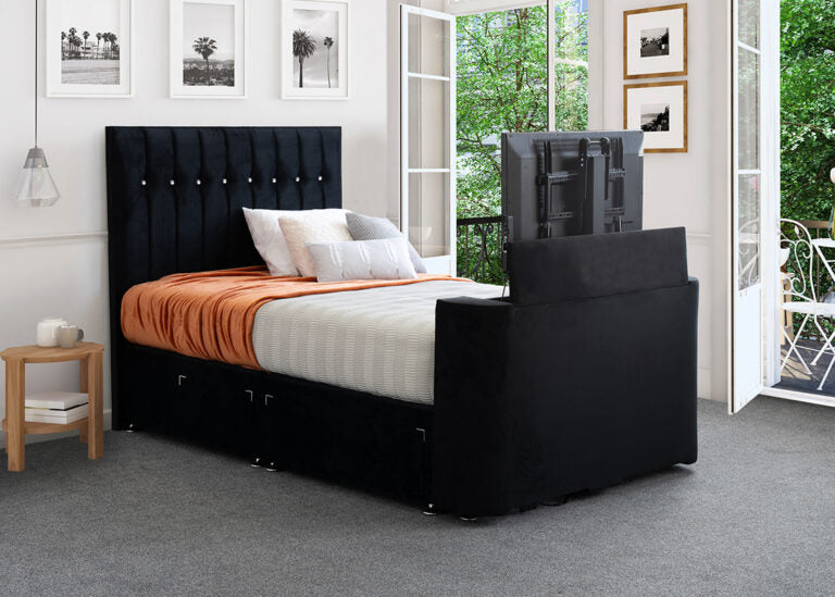 Vision Sparkle Hybrid TV Divan Bed