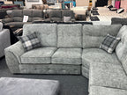 Ashlin Fabric Corner Sofa Grey