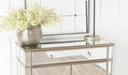 Acorn Mirrored Champagne Trim Small Sideboard - 2 Doors