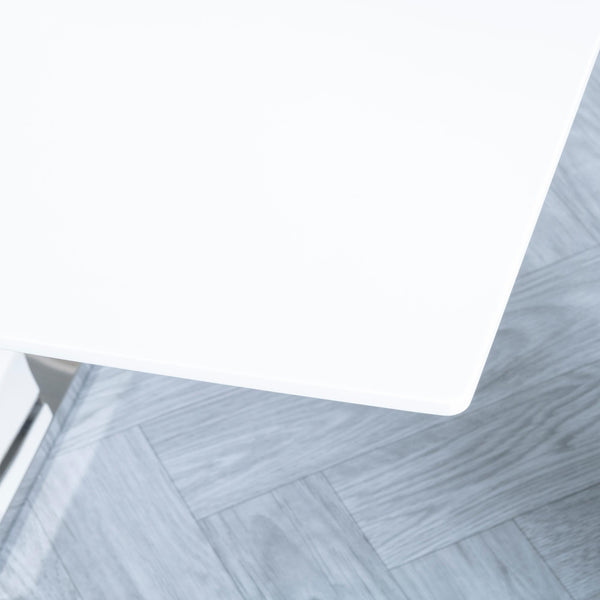 Brice White Gloss Console Table