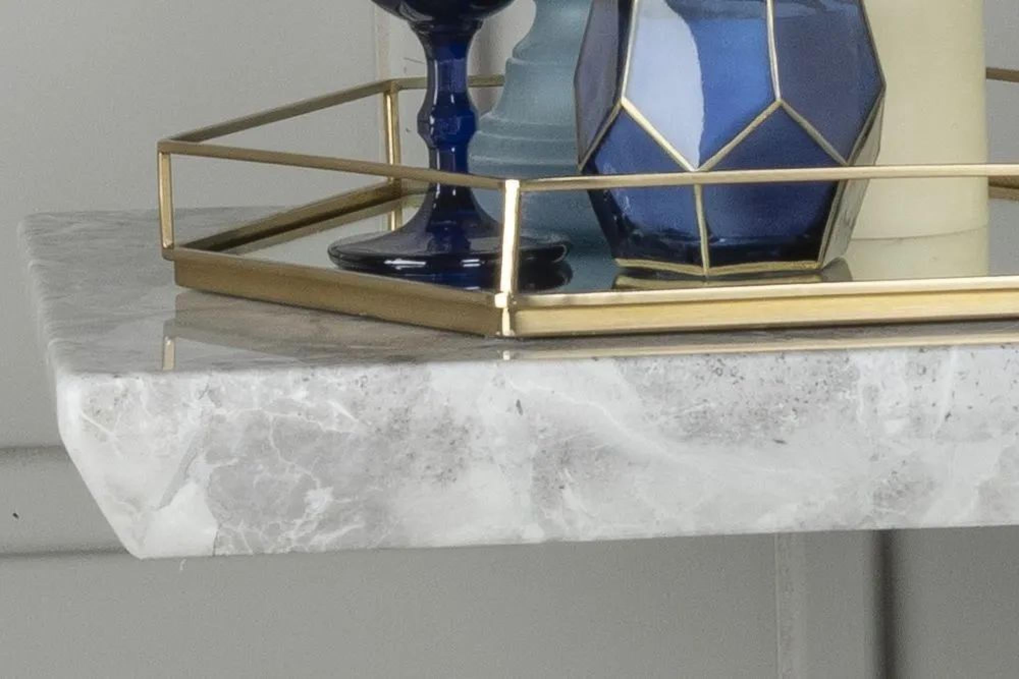 Hugo Grey Marble Console Table
