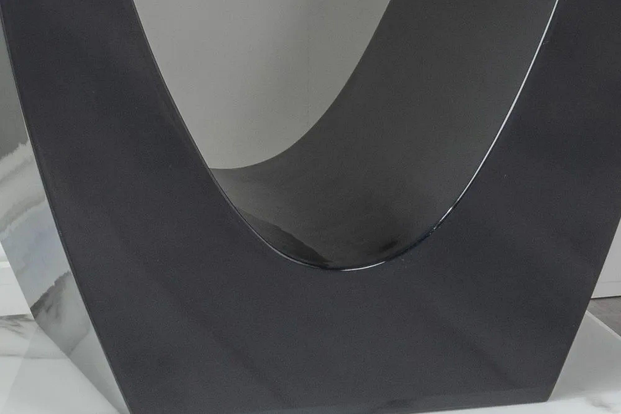 Omega White Marble Console Table