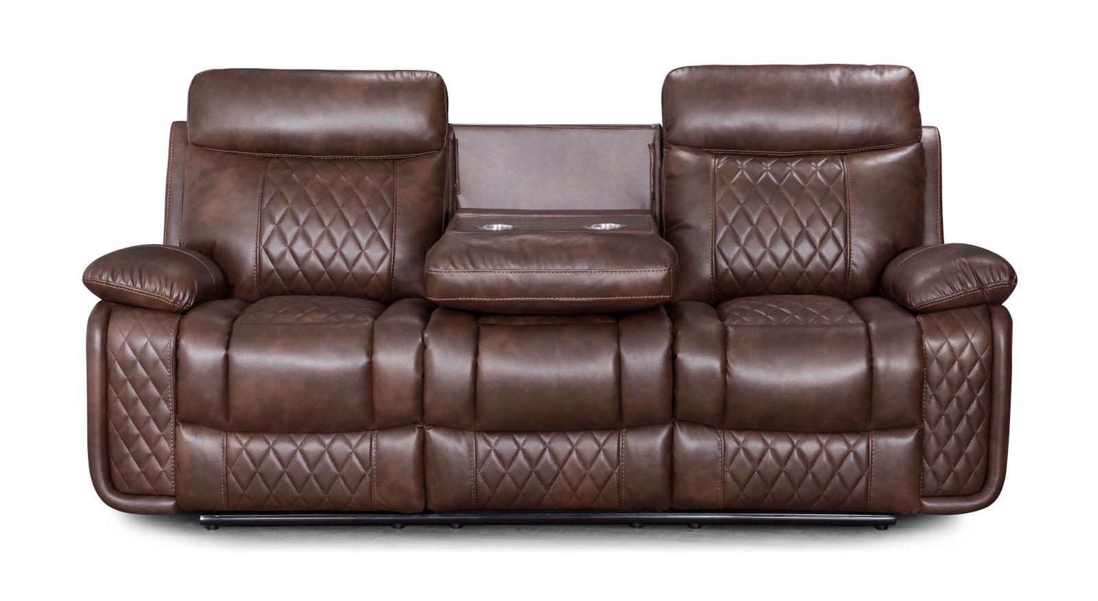 Modular Bespoke Atlanta Leather Sofa