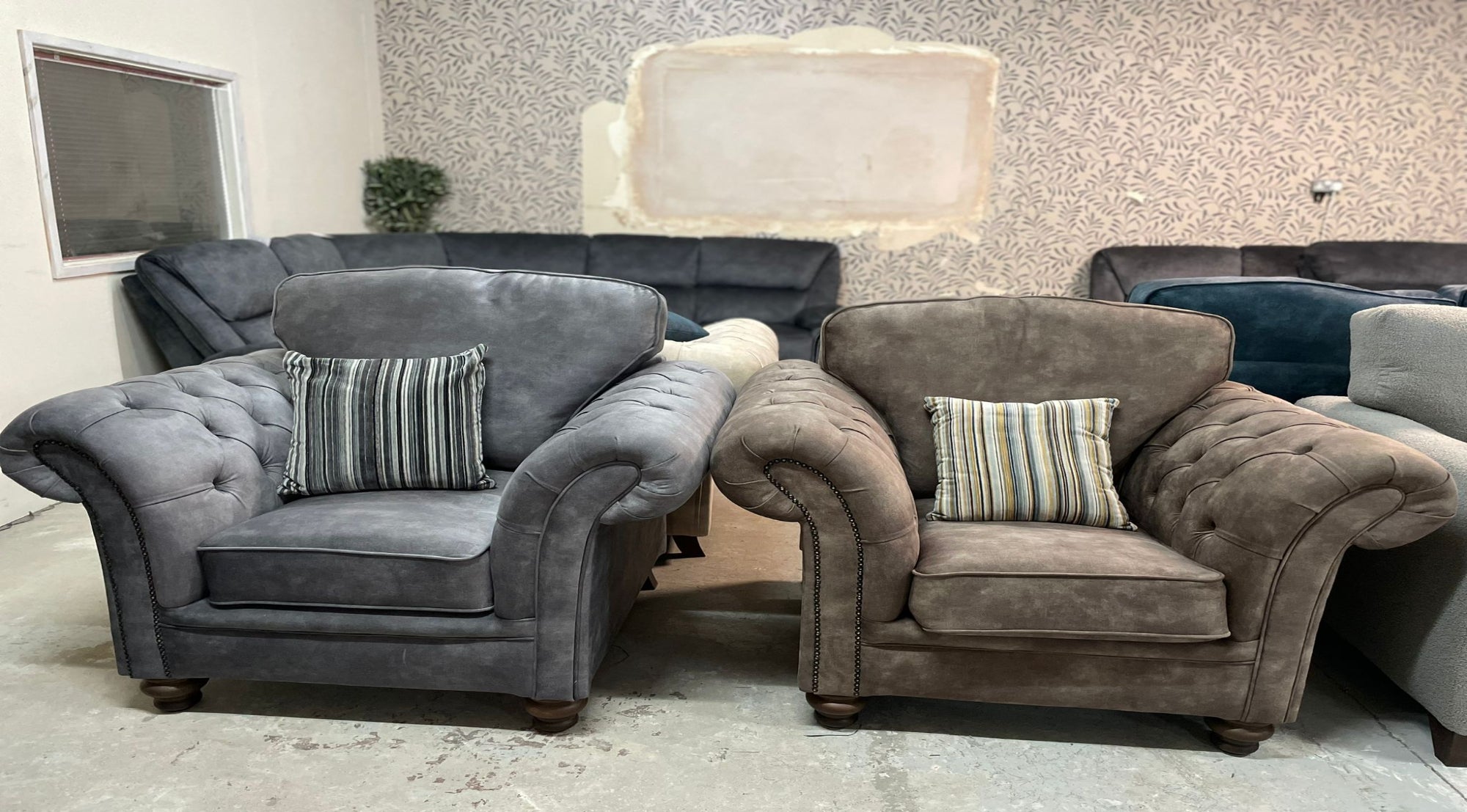 Modular Bespoke Buckingham Fabric Sofa