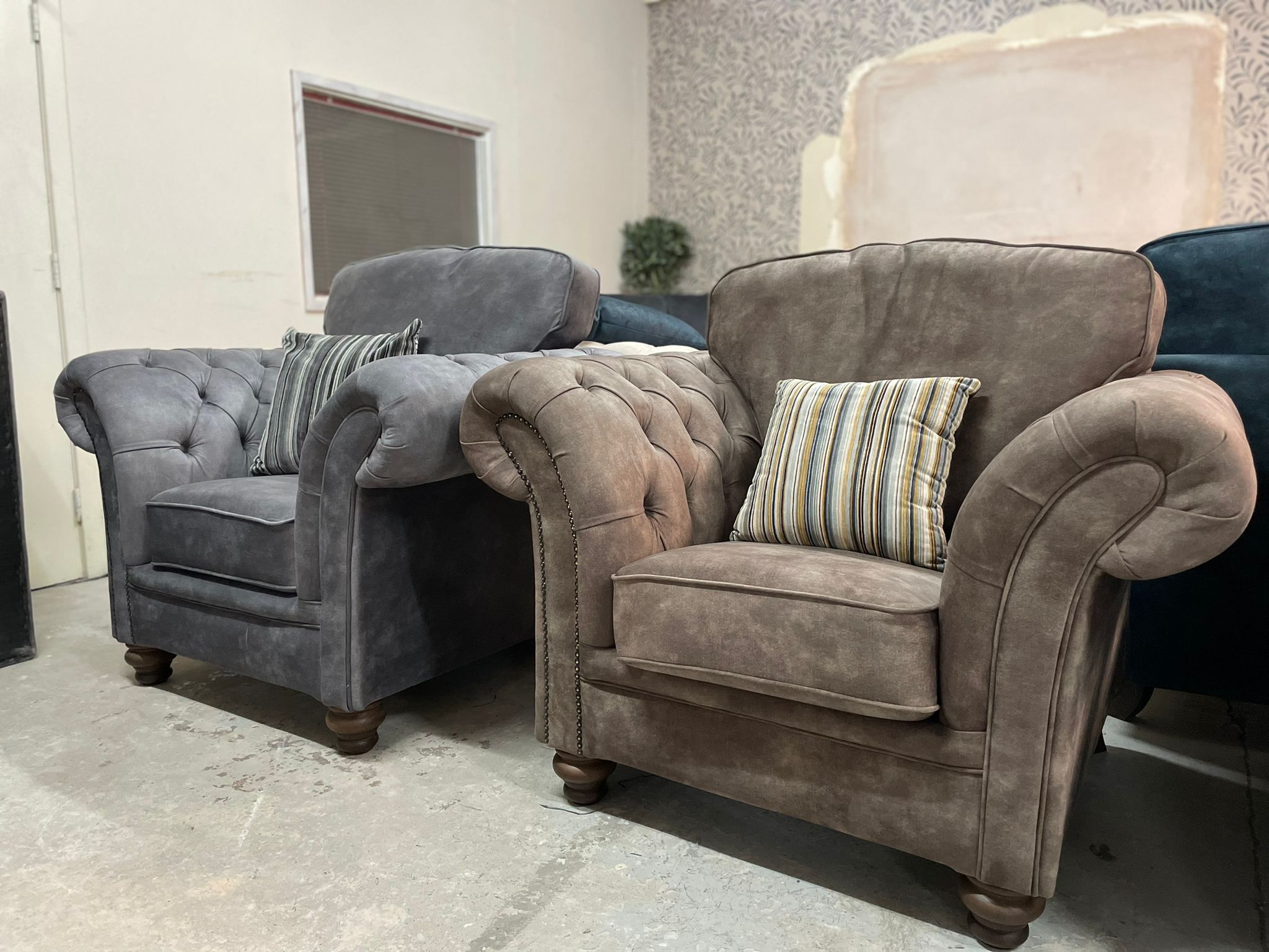 Modular Bespoke Buckingham Fabric Sofa