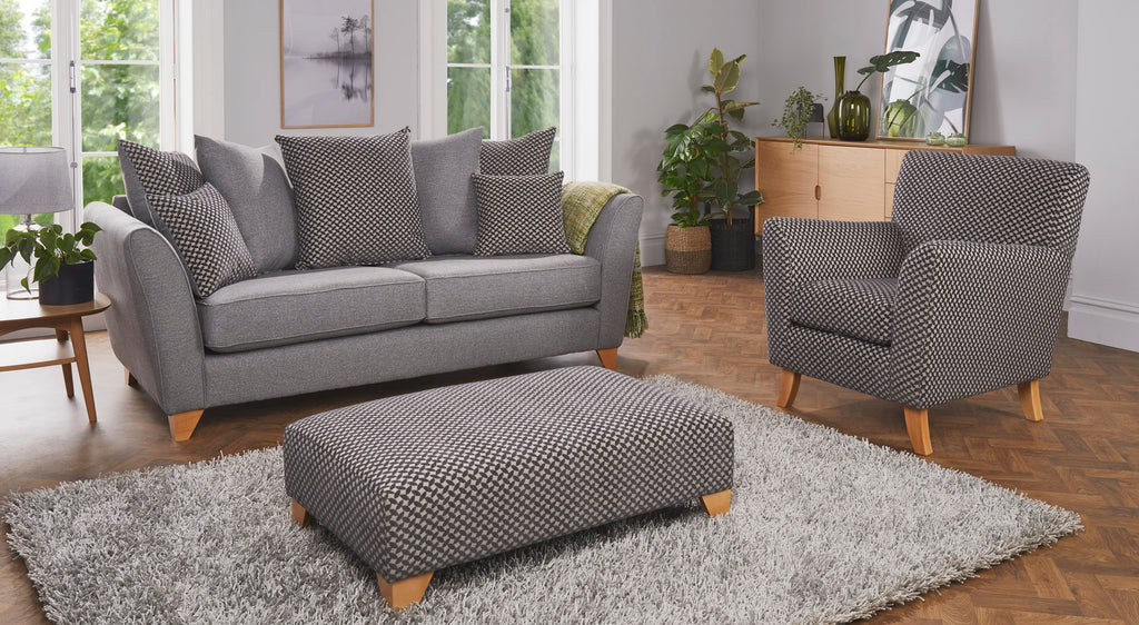 Modular Bespoke Eclipse Fabric Sofa