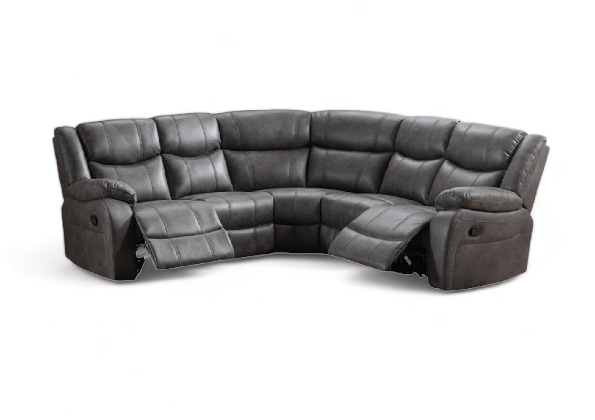 Paris Fabric Manual Recliner Sofa