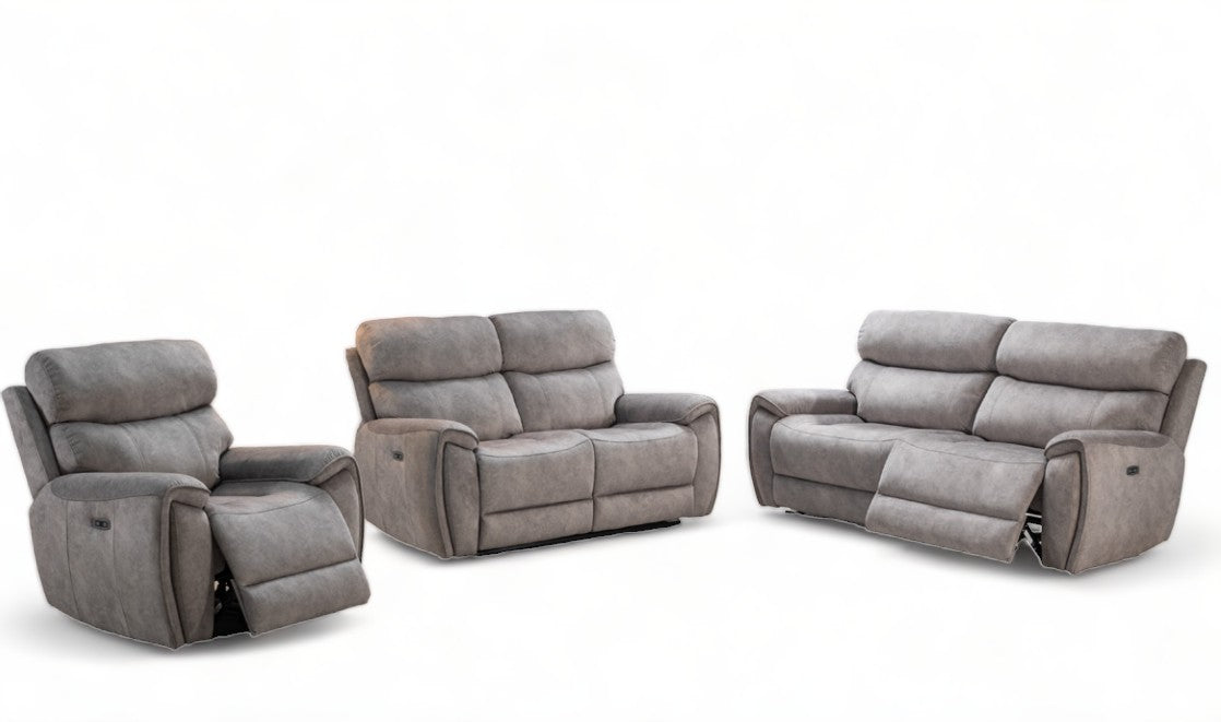 Seville Fabric Recliner Sofa