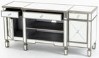 Acorn Mirrored Champagne Trim TV Unit